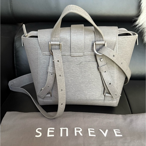 SENREVE backpack/crossbody Italian leather - Picture 7 of 13